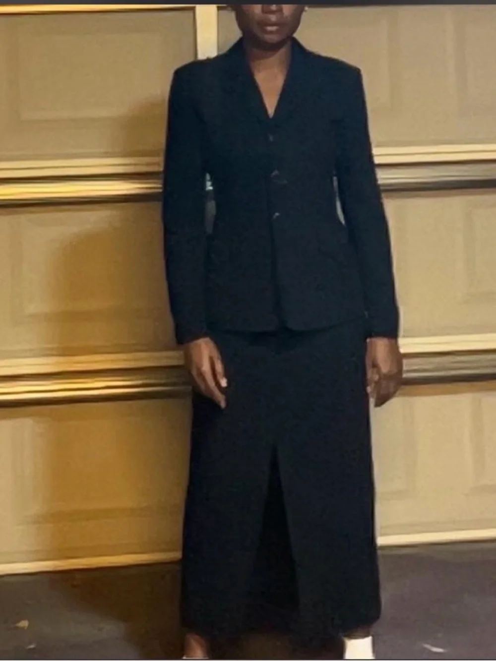 Jones New York Black Pinstripe Blazer - Picture 5 of 6